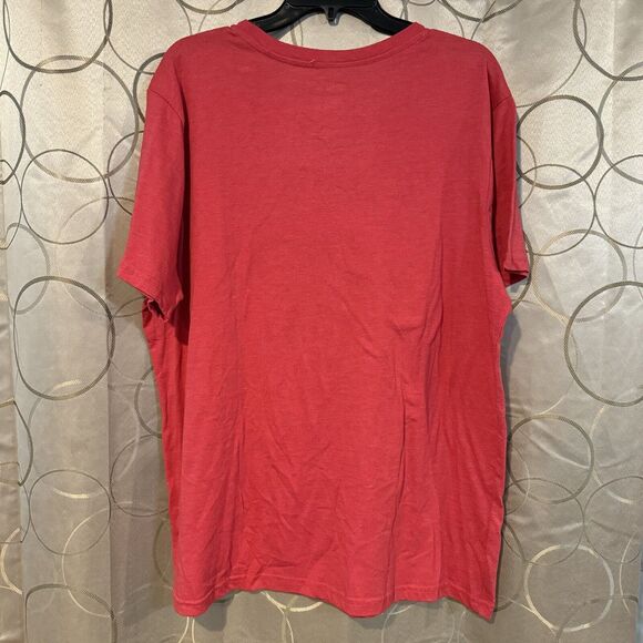 Tom & Jerry T-Shirt 2XL Red Distressed Graphic Short Sleeve Crew Neck Cartoon - Picture 4 of 6